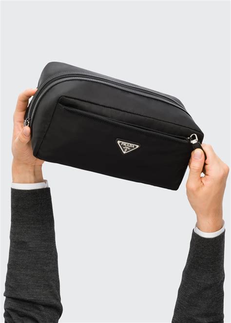 prada shoulderbag men|Prada toiletry bag men's.